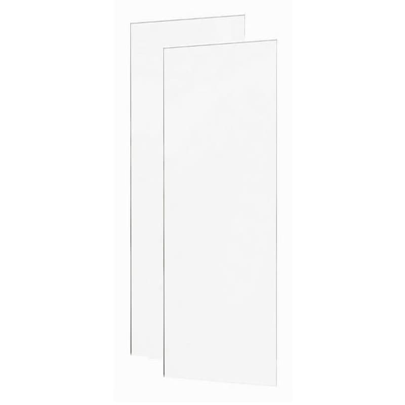 MEXEN - VELAR pro sprchové dvere 100x200 cm 8mm transparent, Sada samostatných skel 871-100-000-00-00