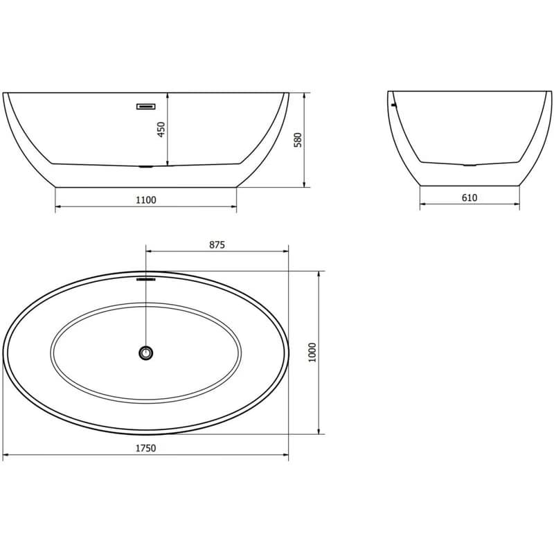 MEXEN Nike 175 x 100 cm 54071751075-66 6