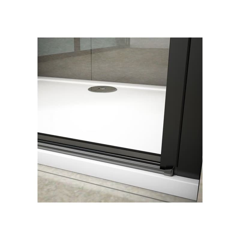 H K - Sprchovací kút BLACK SAFIR A2 100cm s dvoma jednokrídlovými dverami SE-BLACKSAFIRA2100 4