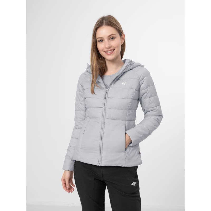 Dámska turistická bunda 4F WOMENS JACKET KUDP017-34S-LIGHT BLUE 2