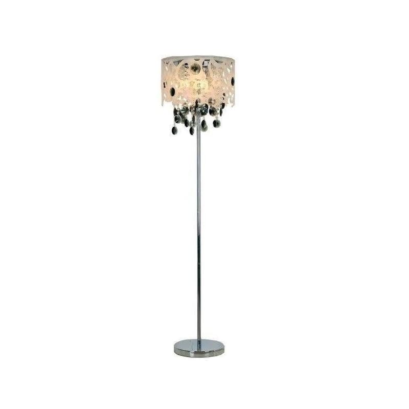 Stojaca lampa chróm + akryl 3x40W E14 Talita