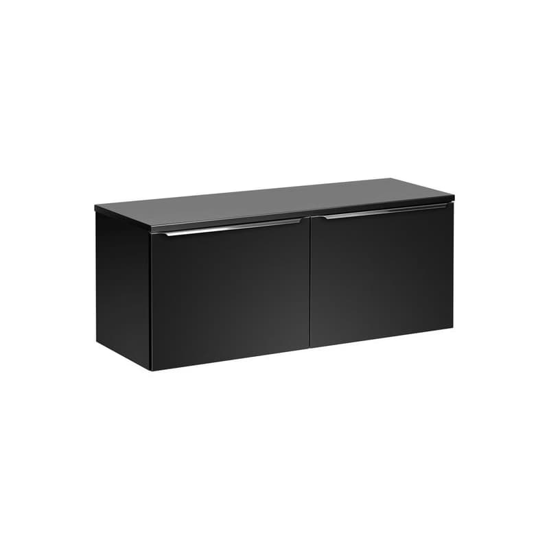 ArtCom Kúpeľňová skrinka s doskou SANTA FE Black D120/1 | 120 cm 1