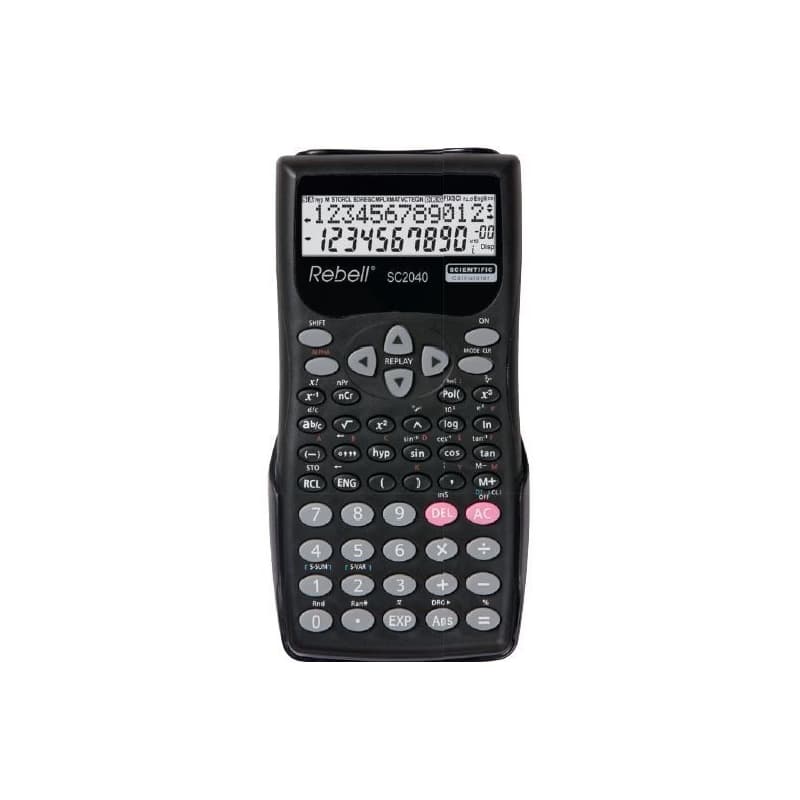 REBELL kalkulačka - SC2040 BX - čierna 1