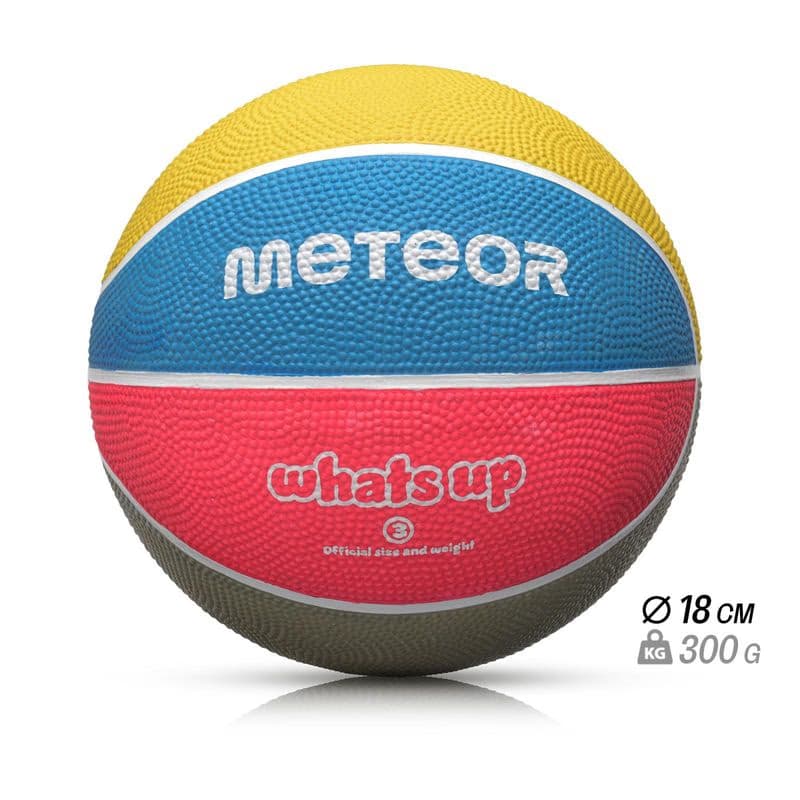 Basketbalová lopta MTR WHATS UP, veľ. 3, pastelová 3
