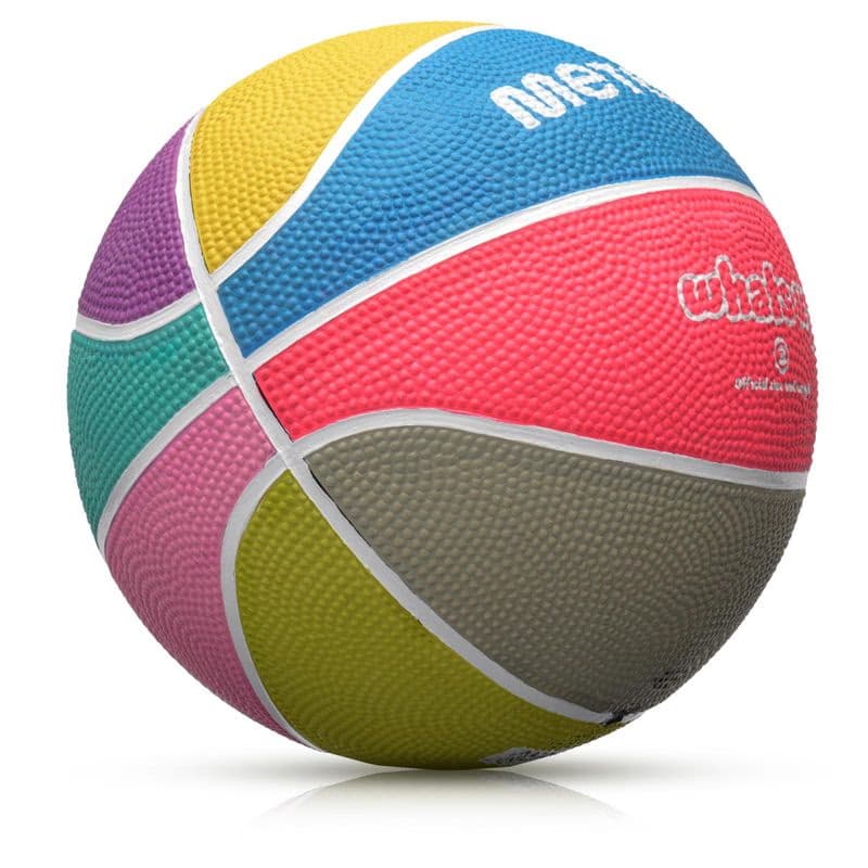 Basketbalová lopta MTR WHATS UP, veľ. 3, pastelová 4
