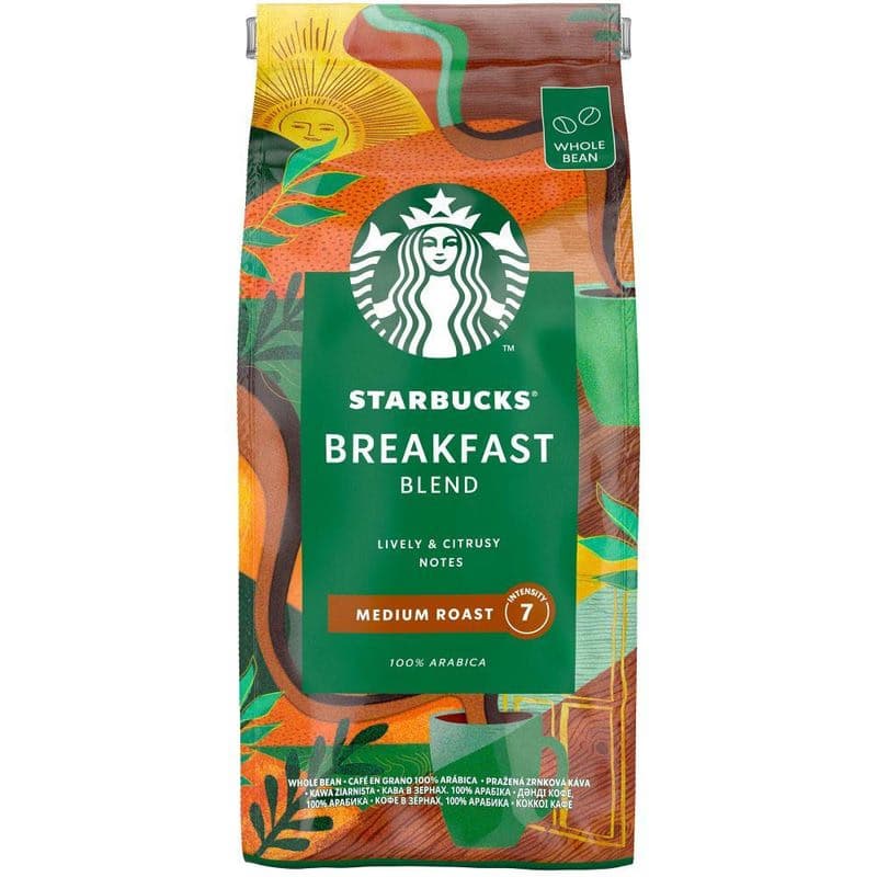BREAKFAST BLEND ZRNK.KÁVA 450G STARBUCKS 1