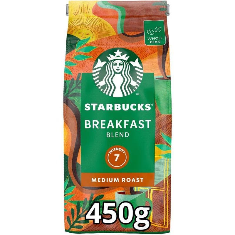 BREAKFAST BLEND ZRNK.KÁVA 450G STARBUCKS 2