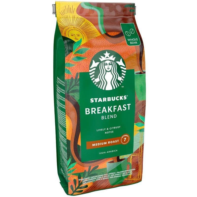 BREAKFAST BLEND ZRNK.KÁVA 450G STARBUCKS 3