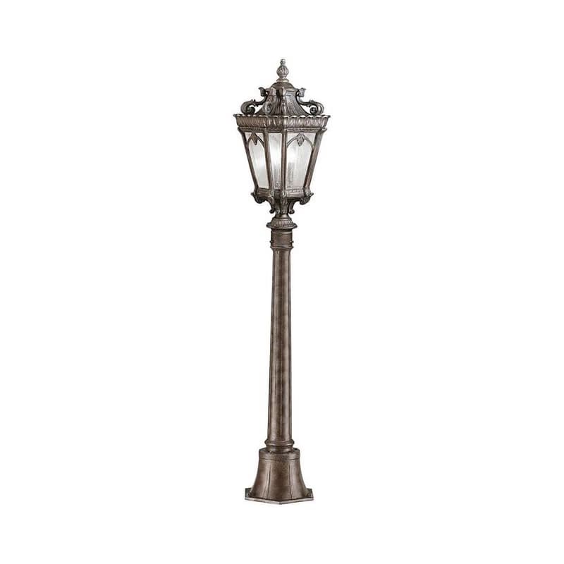 Elstead Kichler KL-TOURNAI4-M - Vonkajšia lampa TOURNAI 1xE27/60W/230V IP44 bronzová KL-TOURNAI4-M