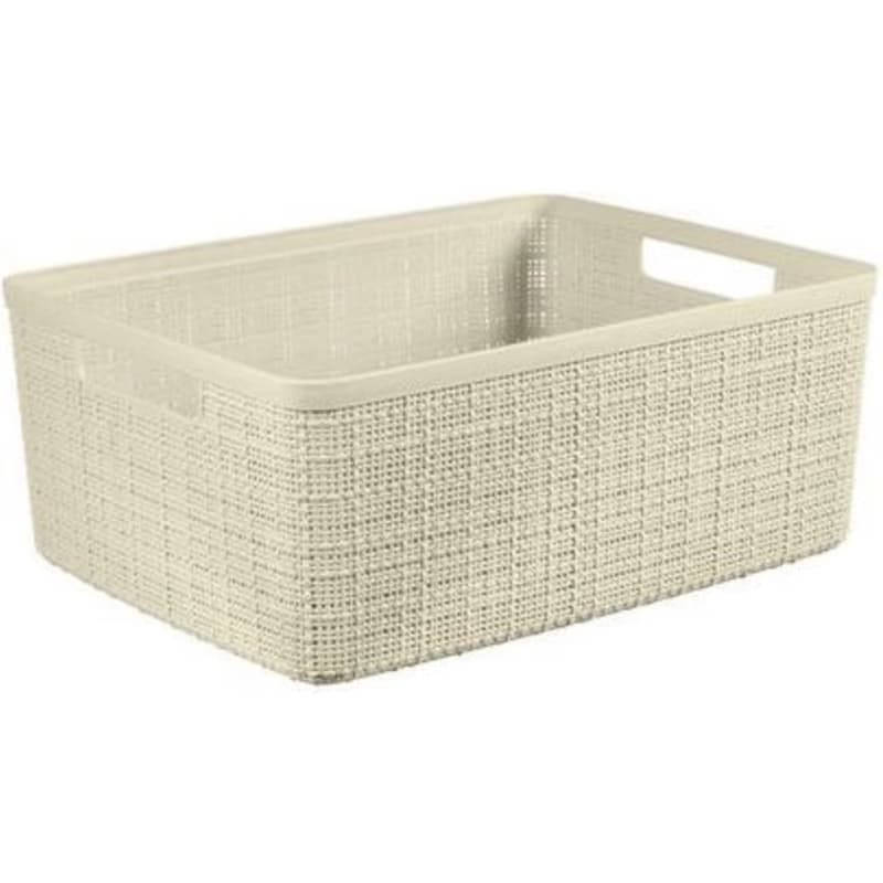 CURVER Košík JUTE M 12L | béžová 2