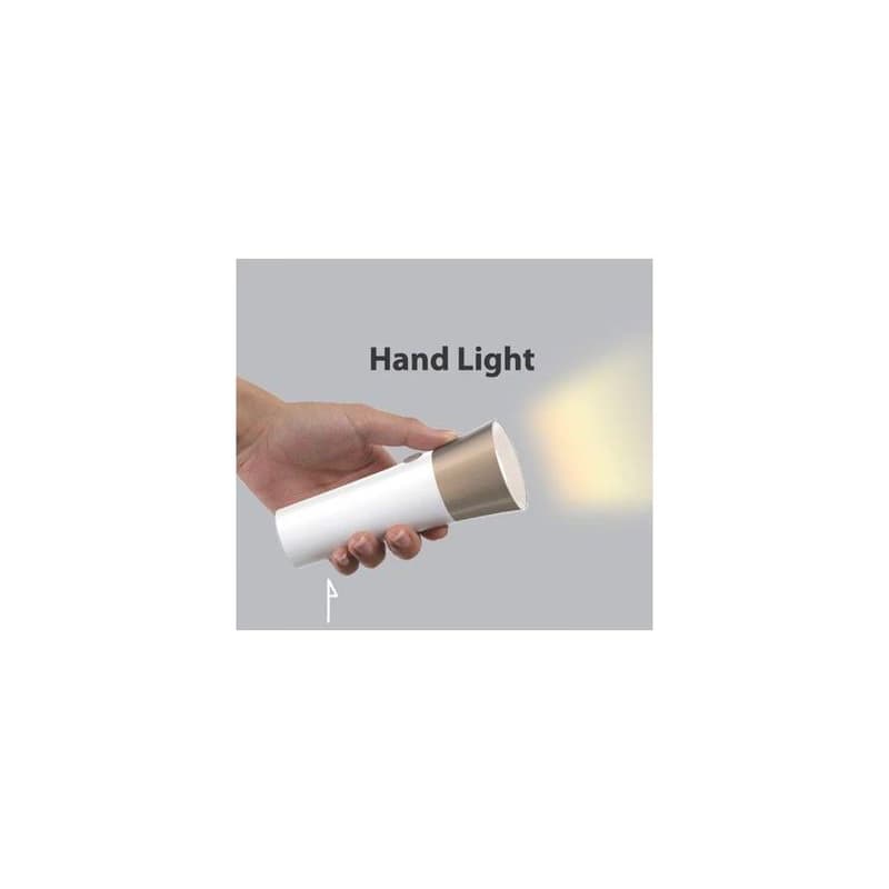 WG - Led lampa WG Jolly, 2v1, nabíjacia, biela 2