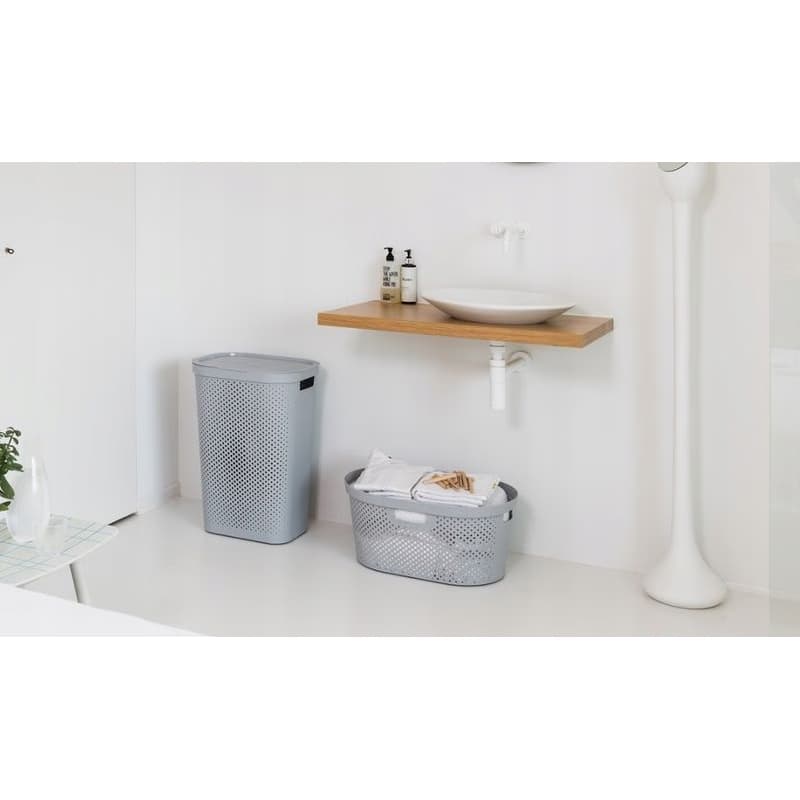 CURVER Kôš na špinavú bielizeň INFINITY DOTS 60L | sivá 2