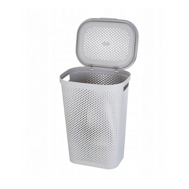 CURVER Kôš na špinavú bielizeň INFINITY DOTS 60L | sivá 3