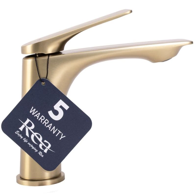 REA - Umývadlová batéria AVALON brush gold Low REA-B2703 4