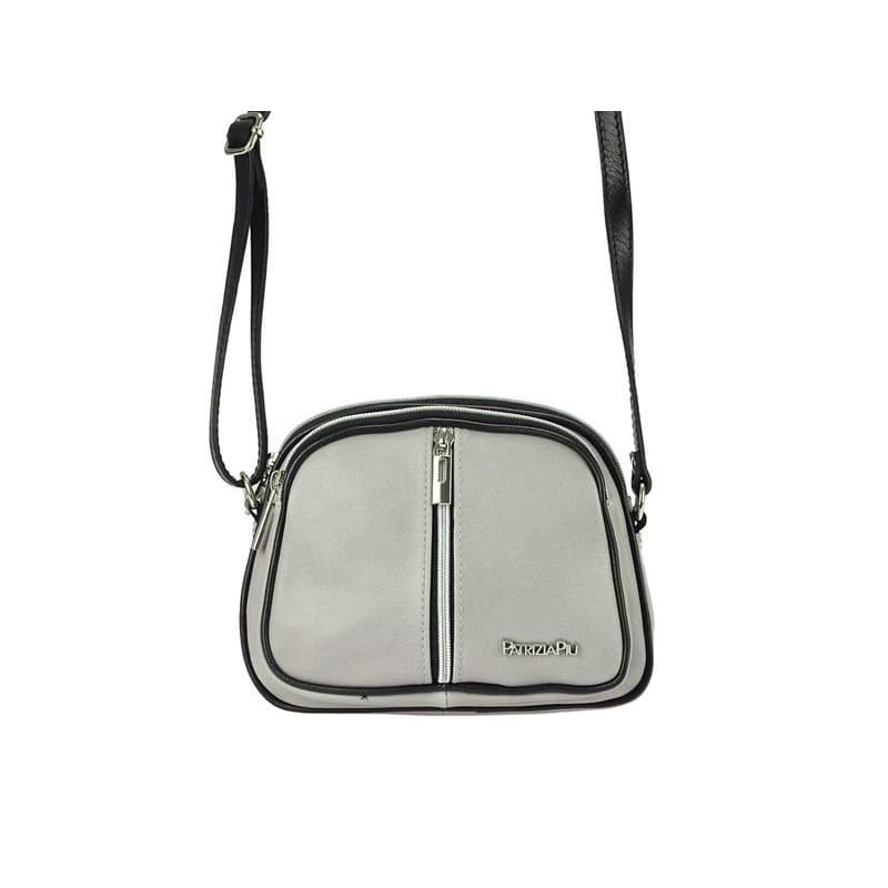 Kožená crossbody kabelka Patrizia Piu 01-034 so štruktúrovaným povrchom 5