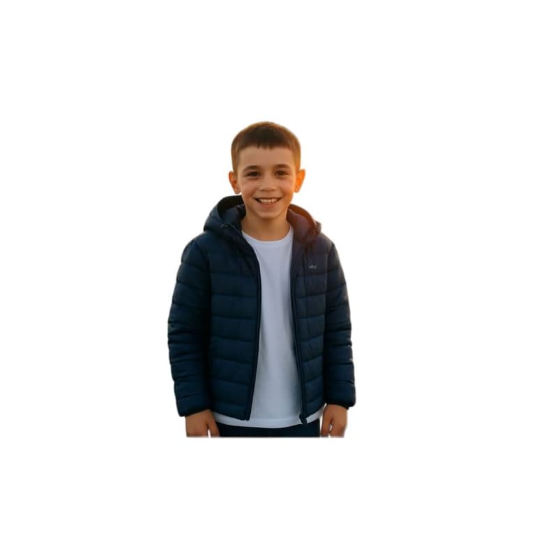 Chlapčenská bunda 4F JUNIOR DOWN JACKET U0704-4FJWAW25TDJAU0704-31S-NAVY