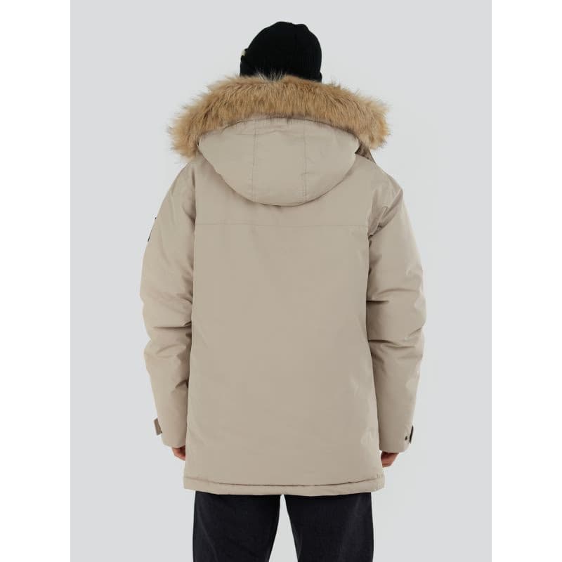 Pánska bunda FUNDANGO Spirit Parka Jacket-636-cashmere 3
