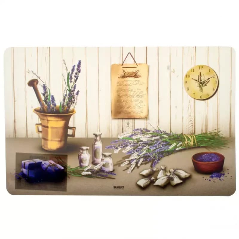 Plastová podložka lavender 43x28 cm 1