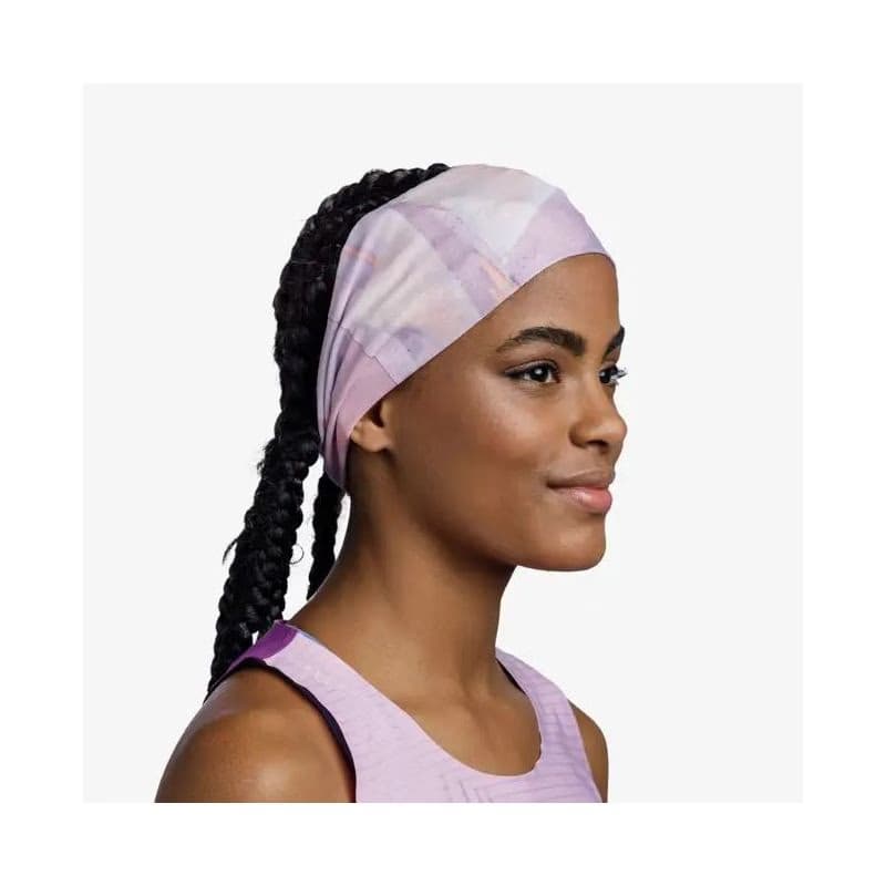 Čelenka BUFF COOLNET UV® WIDE HEADBAND SHANE ORCHID 3