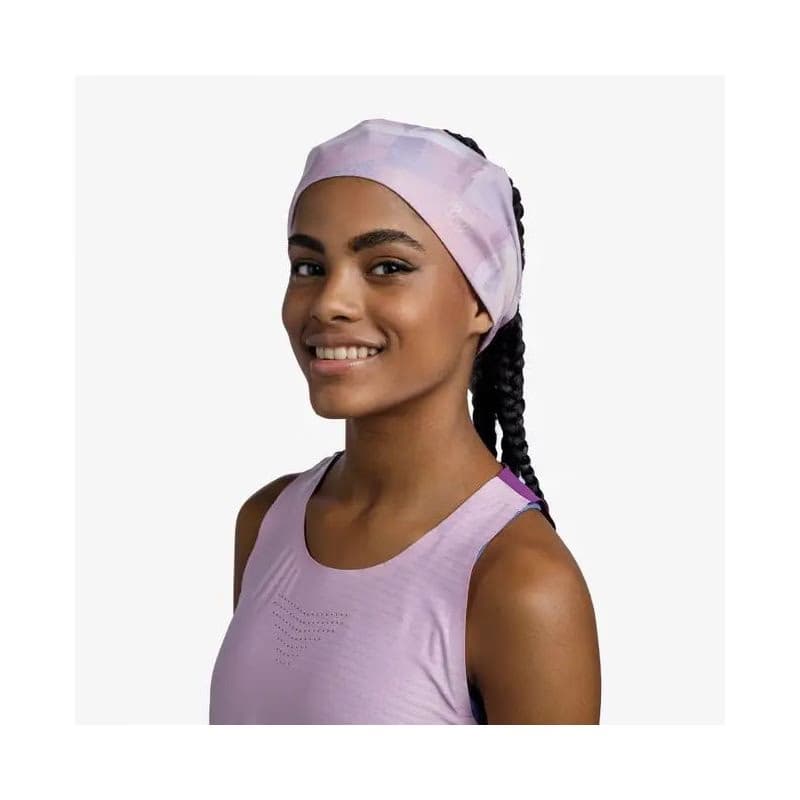 Čelenka BUFF COOLNET UV® WIDE HEADBAND SHANE ORCHID 4