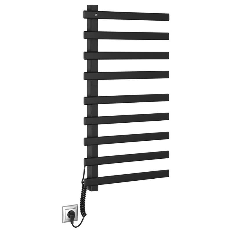 SAPHO - ELCOR elektrický sušiak uterákov 480x920x50 128 W, čierna mat EB460 1