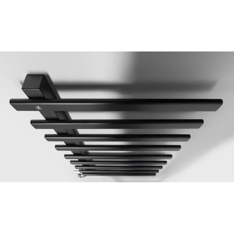 SAPHO - ELCOR elektrický sušiak uterákov 480x920x50 128 W, čierna mat EB460 6
