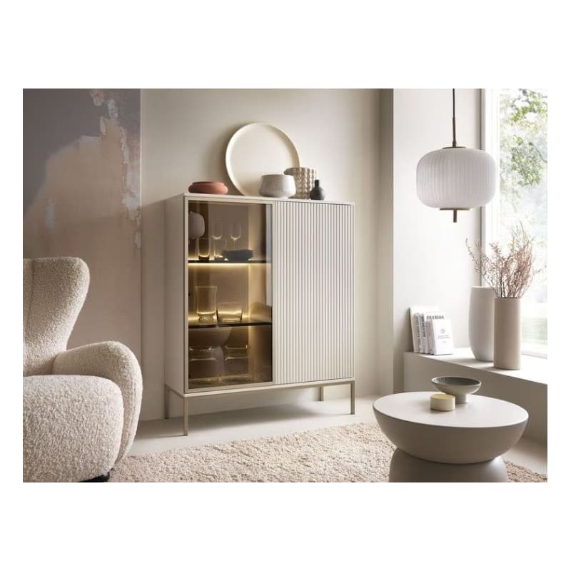 ArtPS Vitrína INTENSO WT104 | cashmere 5