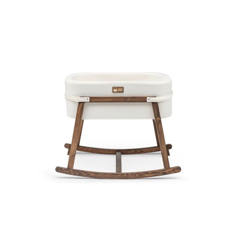 Cradle Hier - White, Walnut 1