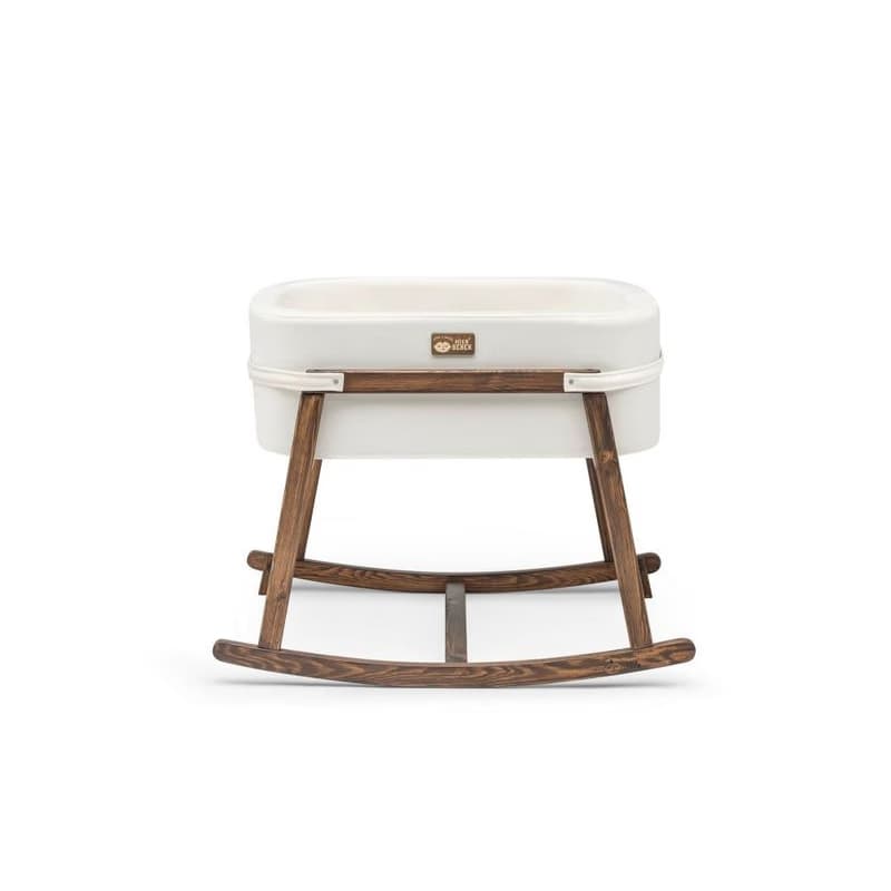 Cradle Hier - White, Walnut 2