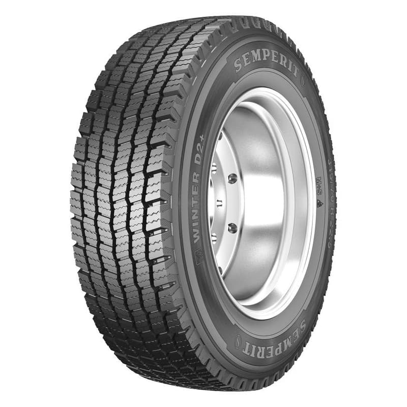 Semperit WINTER D2+ 315/70 R22,5 154/150 l Záberové 1
