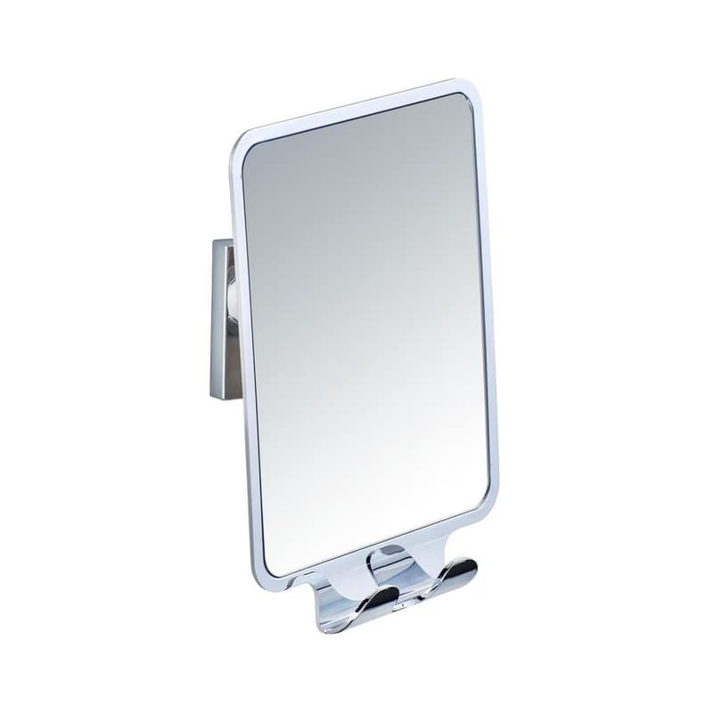WENKO 22693100 - Kozmetické zrkadlo VACUUM-LOC QUADRO ED 14x19,5 cm lesklý chróm 22693100