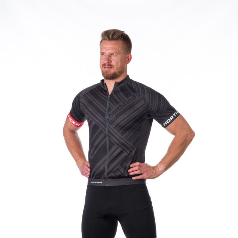 Pánsky cyklistický dres s krátkym rukávom NORTHFINDER JAY 2
