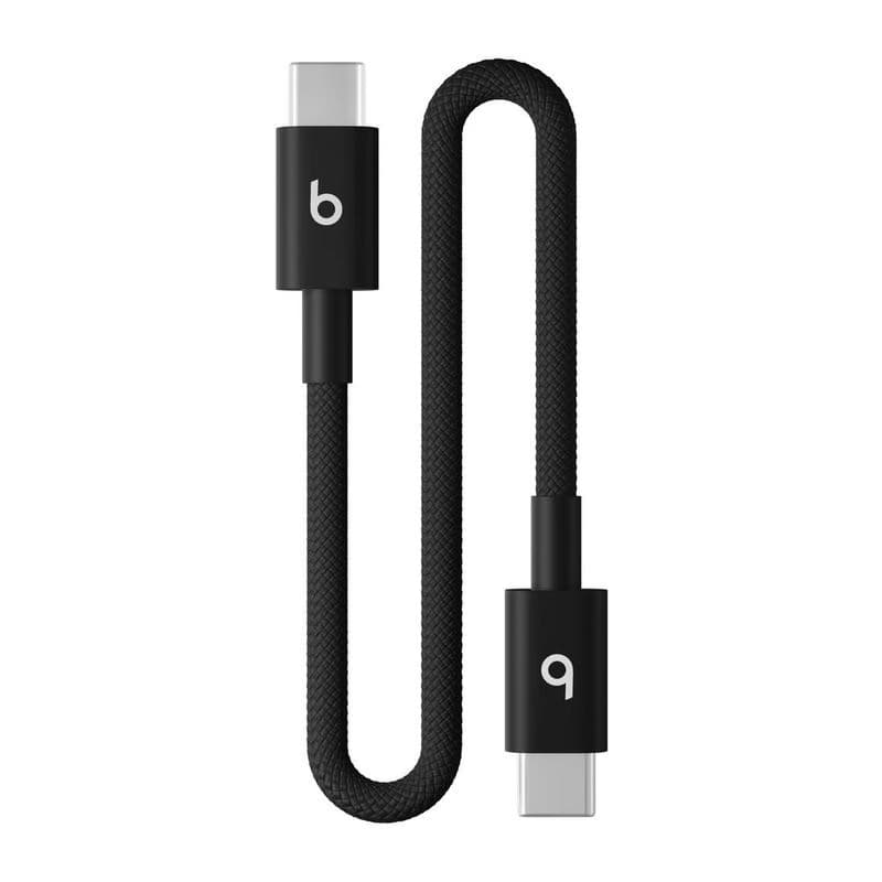 Beats USB-C / USB-C Woven Cable (20cm) - Bolt Black 1