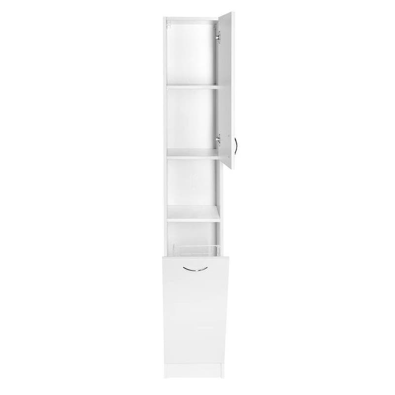 AQUALINE - SIMPLEX ECO vysoká skrinka s košom 30x180x30cm SIME310 4