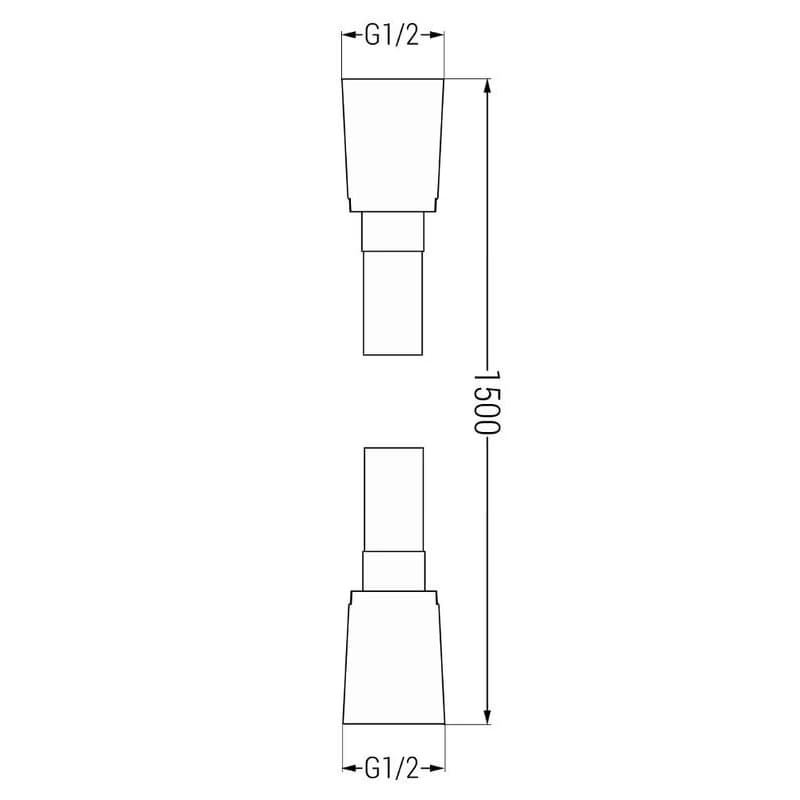 MEXEN/S - Uno DR02 sprchová zostava podomietková, čierna 71435DR02-70 6