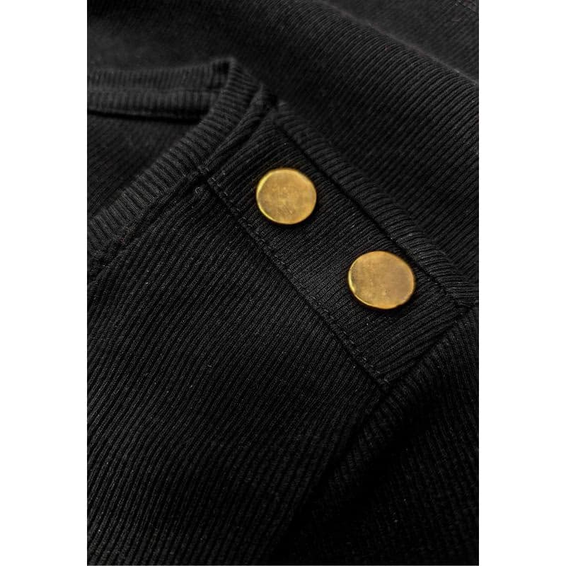 Dámske tričko s dlhým rukávom VOLCANO KATI-700-BLACK 2
