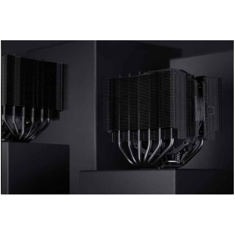NOCTUA Chladič NH-D15S CH-BK, 1x 140mm, LGA1851, AM5, čierna 4