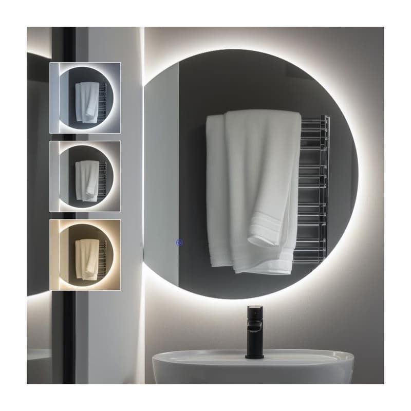 Brilagi - LED kúpeľňové zrkadlo MEZZO LED/18W/230V 60x50 cm IP44 CRI 90 stmievateľné +CCT FG-CY24-B01-6050