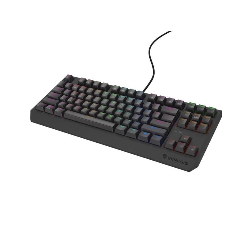 Genesis herná bezdrôtová klávesnica THOR 230 Lite/Drôtová USB/US layout/Čierna 2