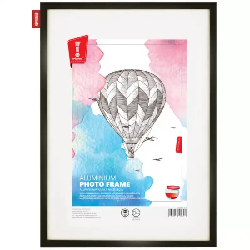Fotorámik hliníkový čierna 32x22 cm 1