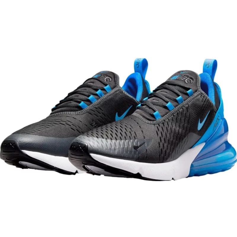 Pánska rekreačná obuv NIKE Air Max 270 anthracite black white photo blue 2