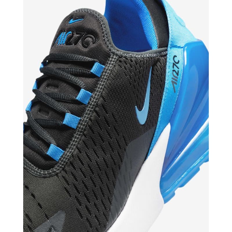 Pánska rekreačná obuv NIKE Air Max 270 anthracite black white photo blue 5