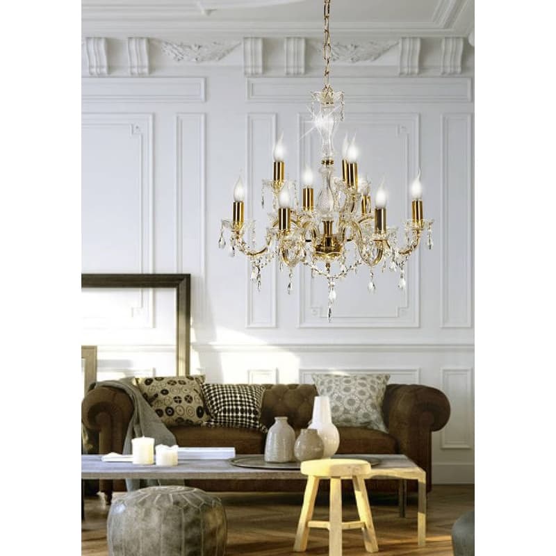Závesná lampa MARIA 9xE14 luster Candellux 2