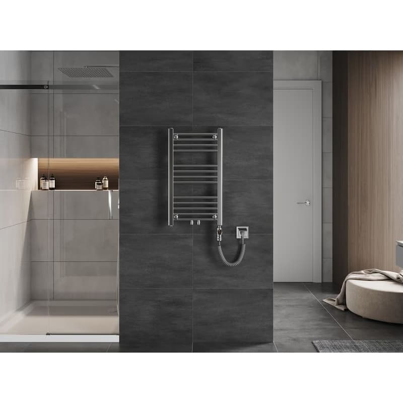 MEXEN/S - Mars radiátor + vykurovacia tyč 700 x 400 mm, 300 W, chróm W110-0700-400-2300-01 3