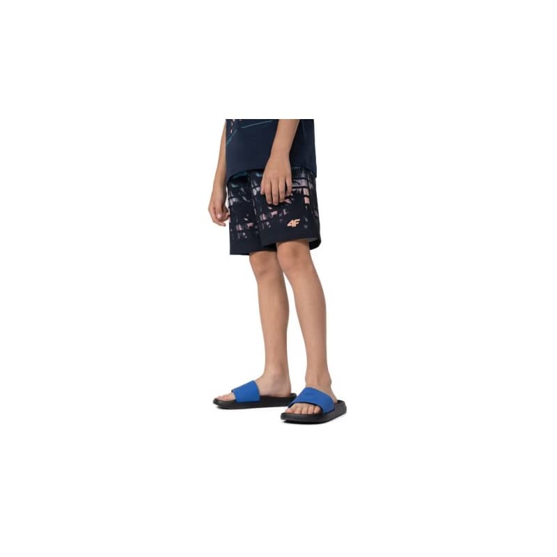 Chlapčenské plavky 4F JUNIOR BOARD SHORTS M021-90A-MULTICOLOUR ALLOVER 1