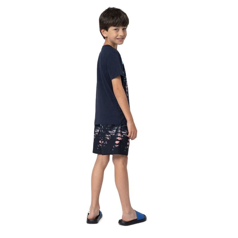 Chlapčenské plavky 4F JUNIOR BOARD SHORTS M021-90A-MULTICOLOUR ALLOVER 3