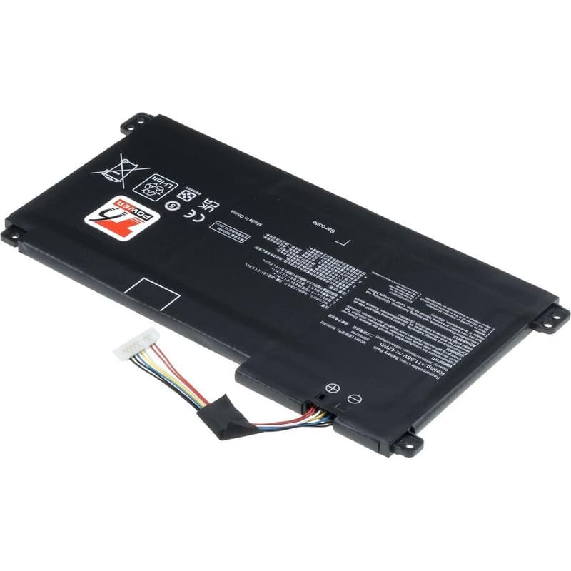 Batéria T6 Power Asus E410MA, E410KA, L410MA, R429MA, 3640mAh, 42Wh, 3cell, Li-pol, with cable 2
