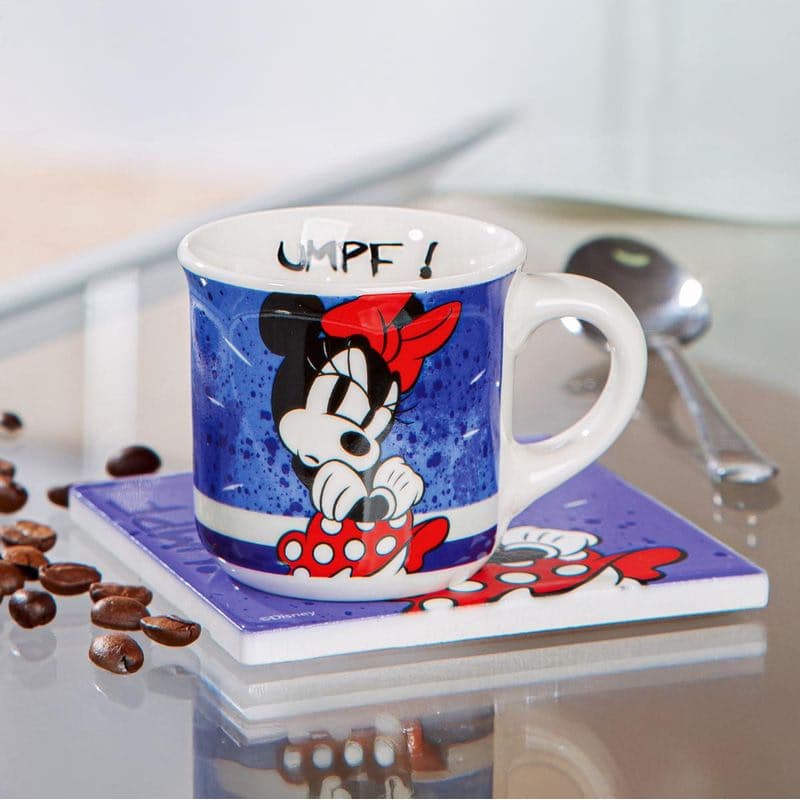 Šálka Minnie, modrá 1
