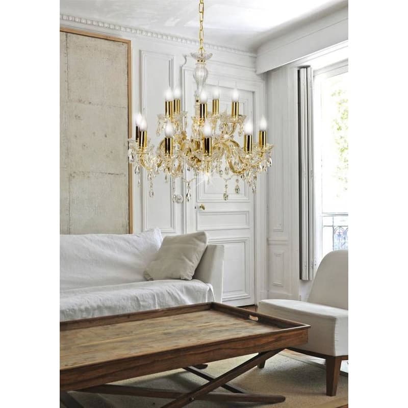 Závesná lampa MARIA 12xE14 luster Candellux 2