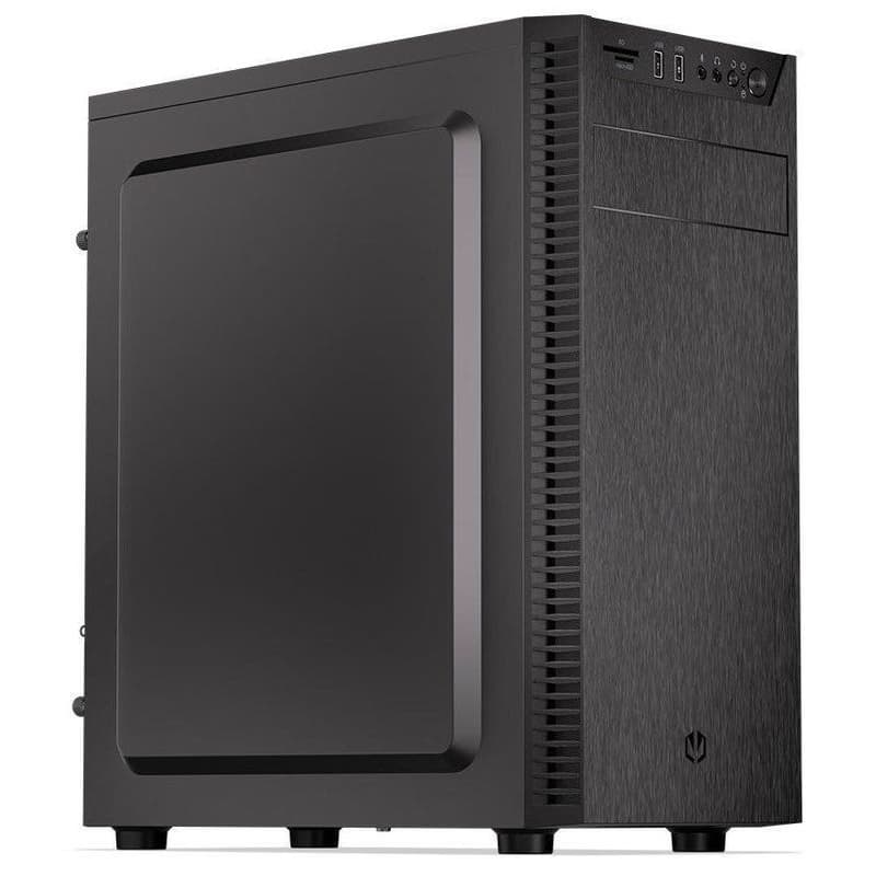Endorfy Armis 100 Solid Skriňa, Middle tower, bez zdroja, 2× USB 3.0, 1× 120mm ventilátor, čítačka kariet, čierna